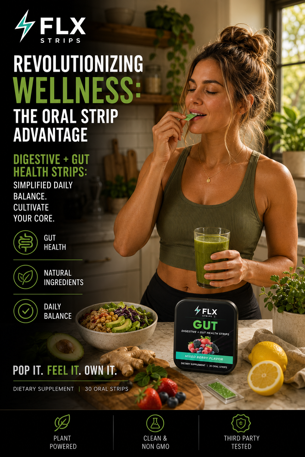 Why Gut Health Oral Strips Beat Gummies for Bloating Relief